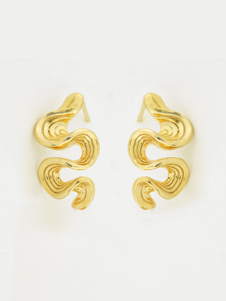 Ripple Twist Earrings