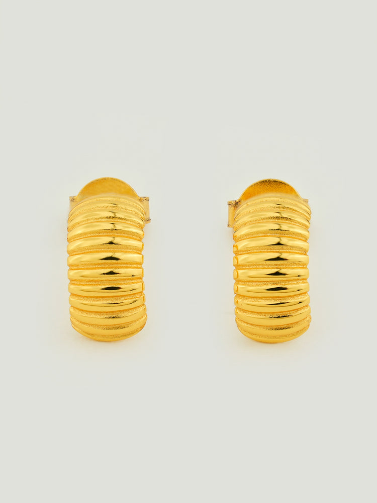 Soleil Band Stud Earrings Soleil Band Stud Earrings