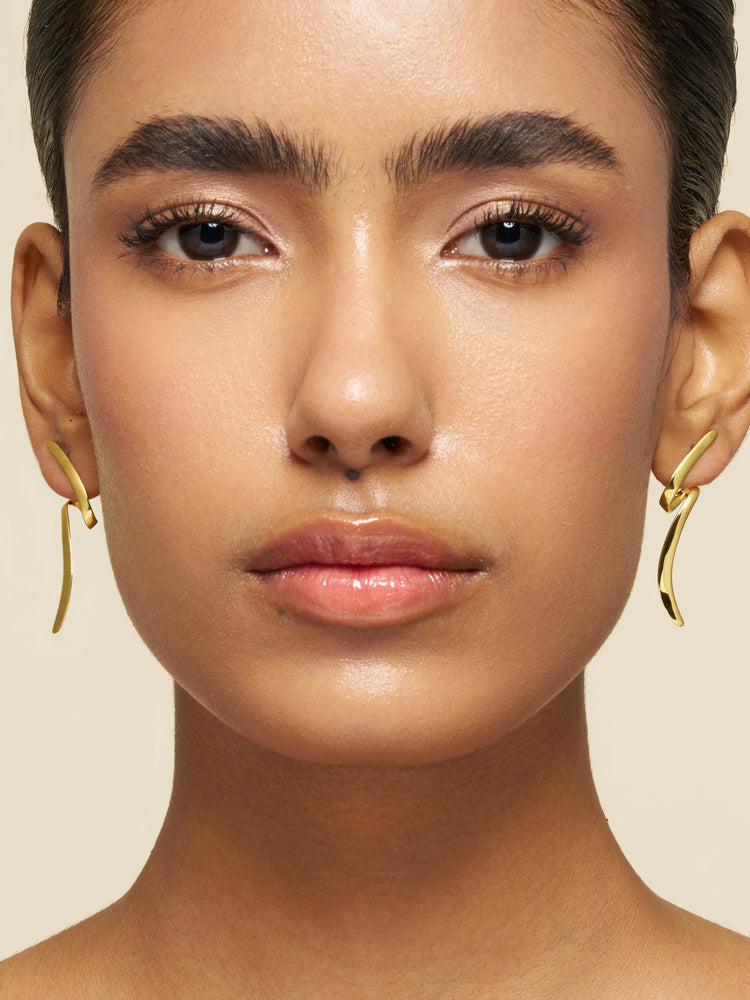 Auric Arc Earrings
