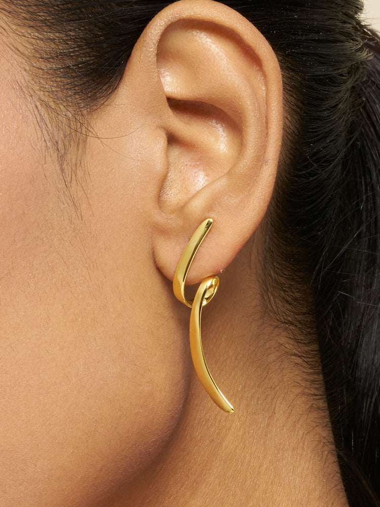 Auric Arc Earrings