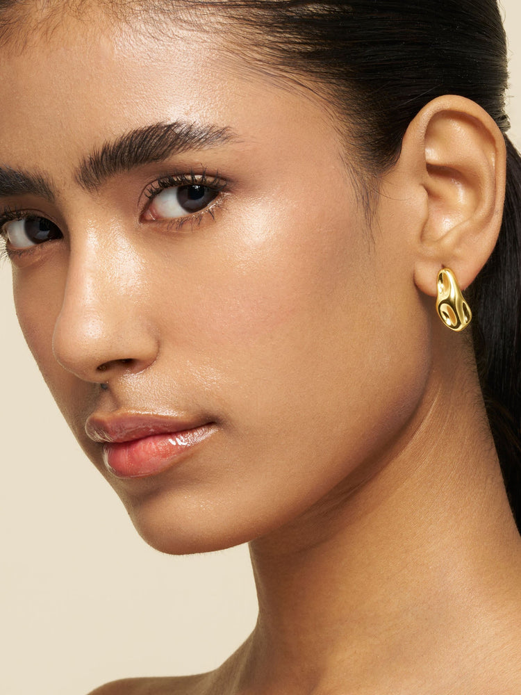 Melted Muse Stud Earrings