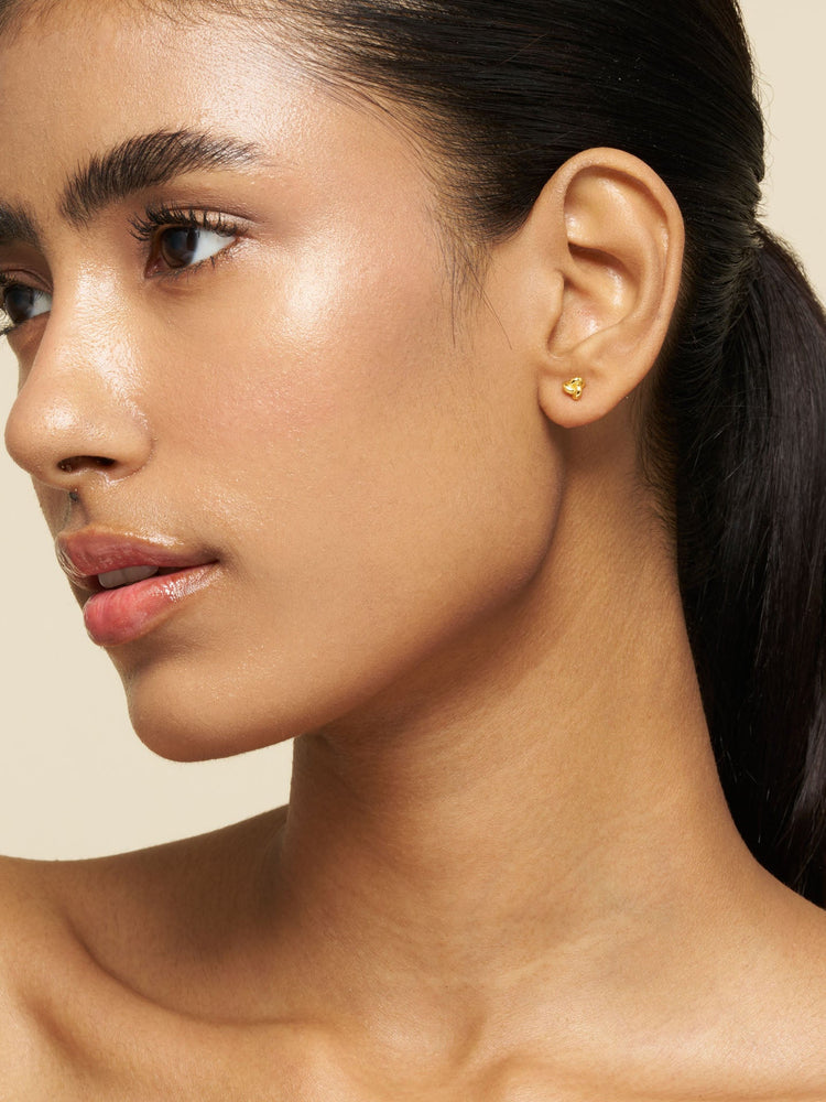 Knotted Stud Earrings