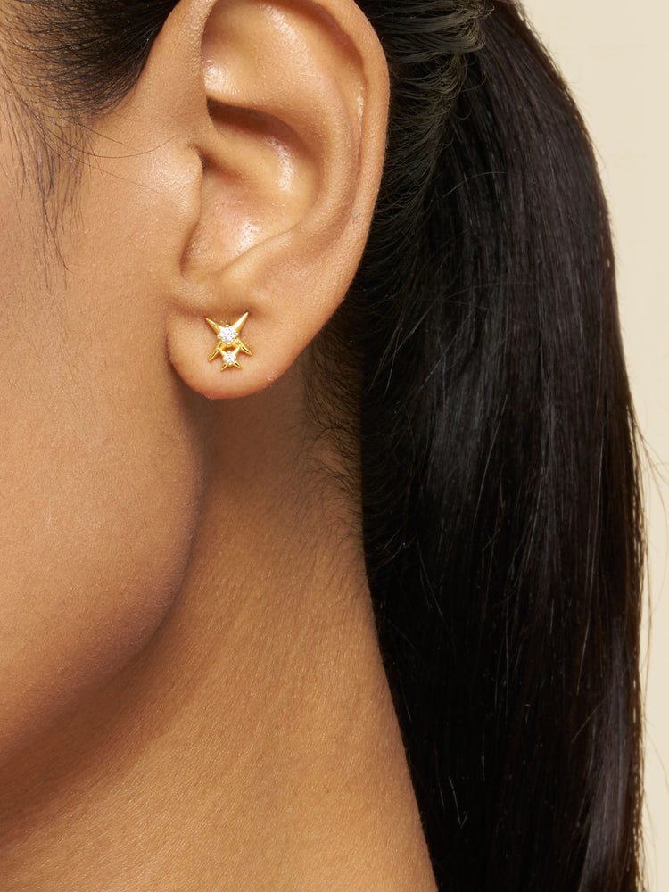 Starburst Stud Earrings