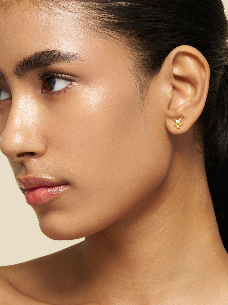 Starburst Stud Earrings