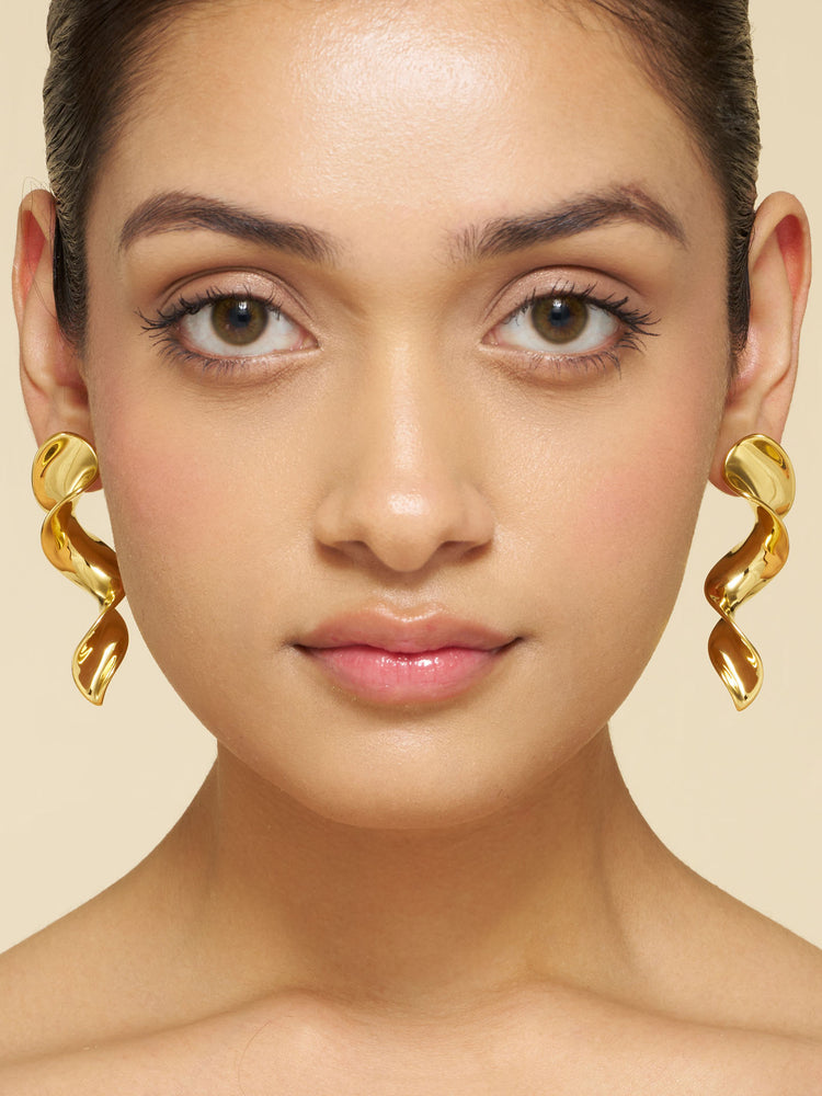 Twist Form Earrings