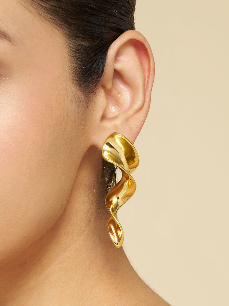 Twist Form Earrings