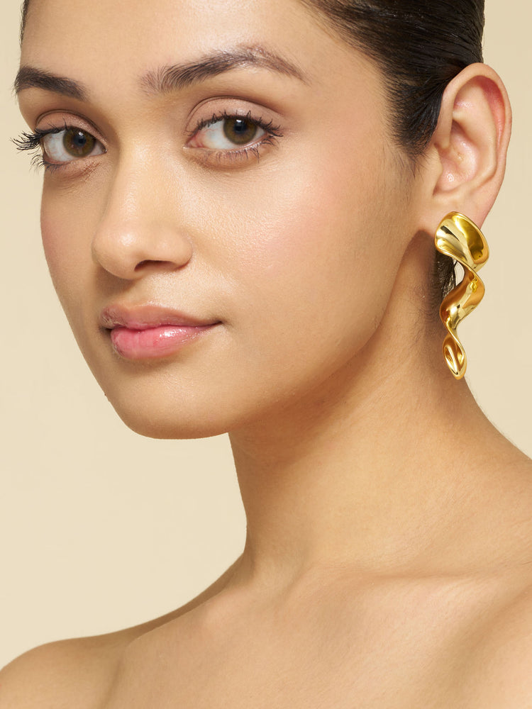 Twist Form Earrings