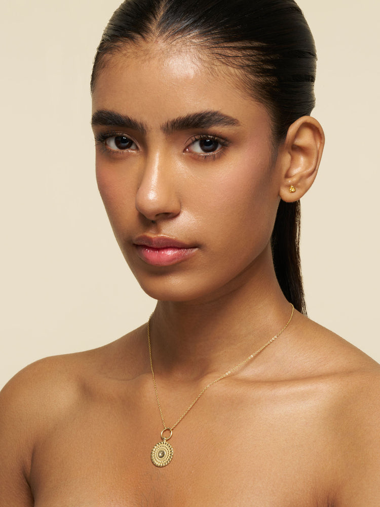 Solstice Disc Necklace