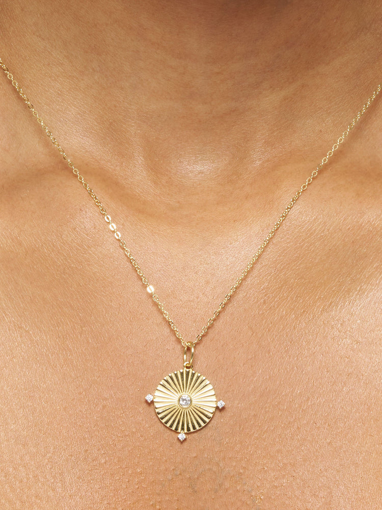 North Star Medallion Necklace