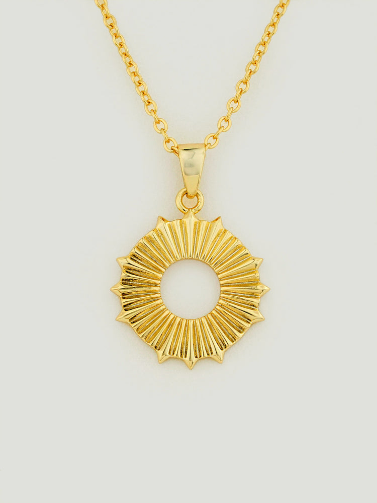Sunrays Medallion Necklace Sunrays Medallion Necklace