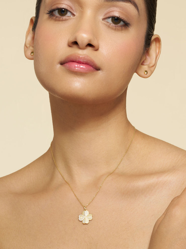 Clover Charm Necklace