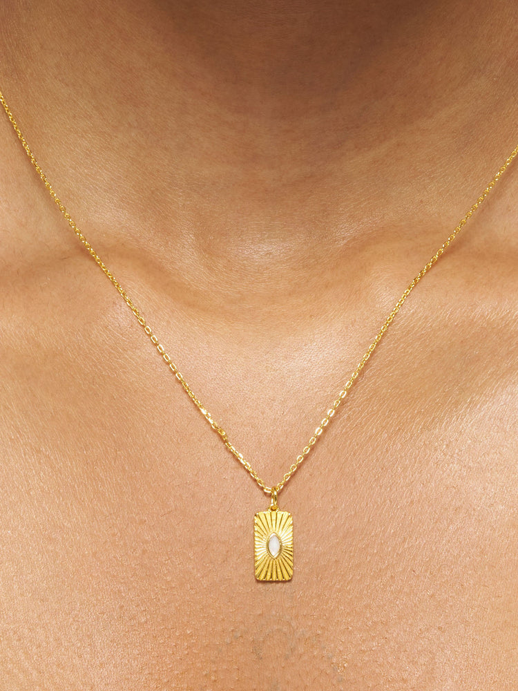 Golden Ray, Radiant Heart & Golden Whisper Necklace Stack
