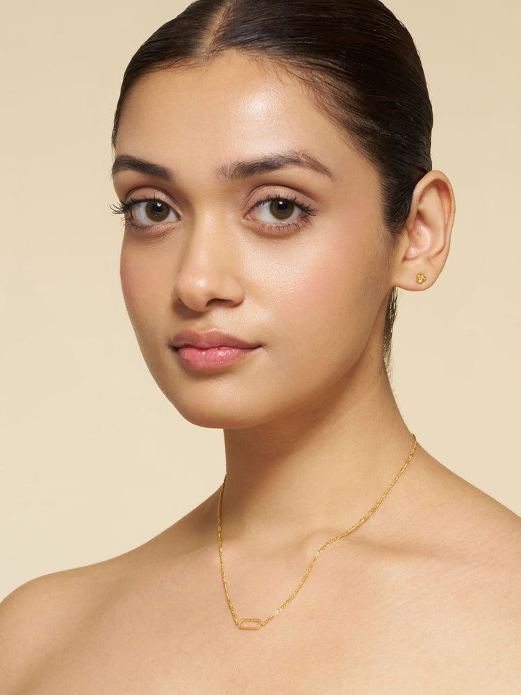 Golden Horizon Link Necklace
