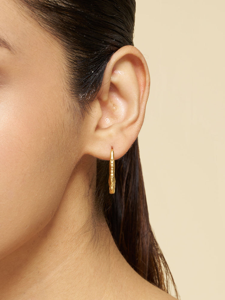 Rounded Block Hoops