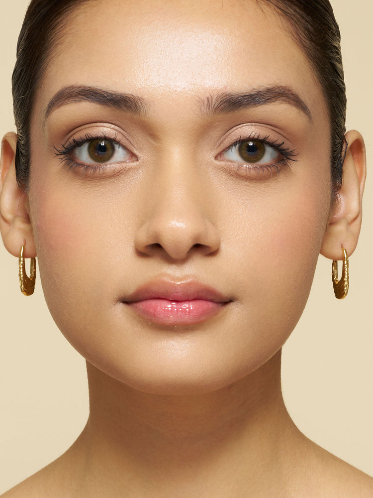 Rounded Block Hoops