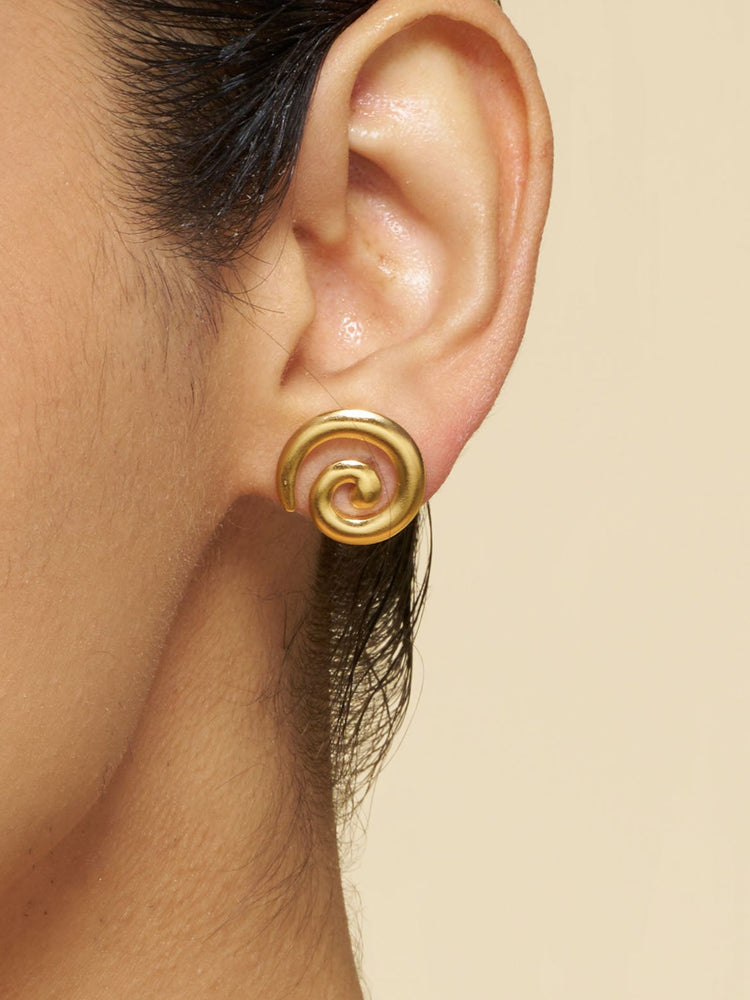 Snail Swirl Earrings