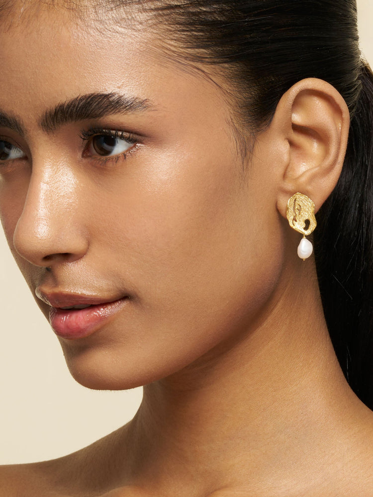 Tidepool Pearl Earrings