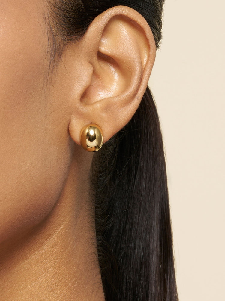 Ball of Sun Stud Earrings