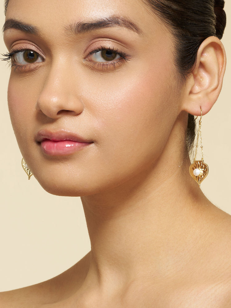 Celeste Pearl Drop Earrings