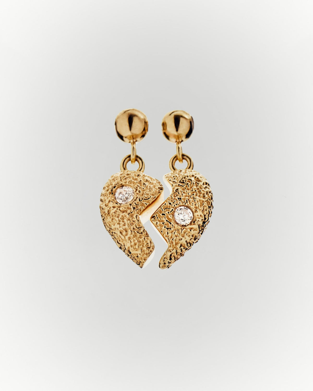 PDPAOLA Split Heart Charm