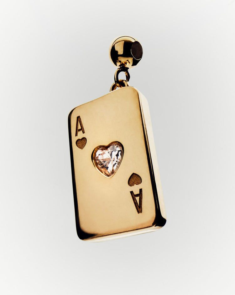 PDPAOLA Ace of Hearts Charm