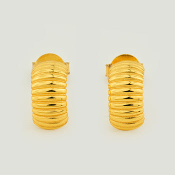 Soleil Band Stud Earrings