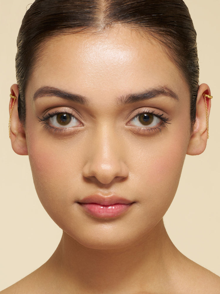 Twinkle Chain Cuff, Figure 8 Knot & North Star Earring Stack