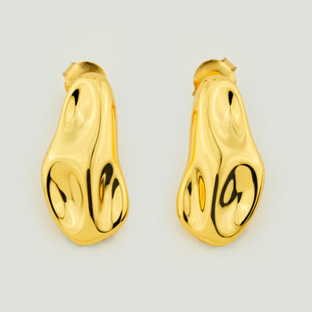 Melted Muse Stud Earrings