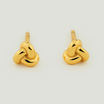 Knotted Stud Earrings