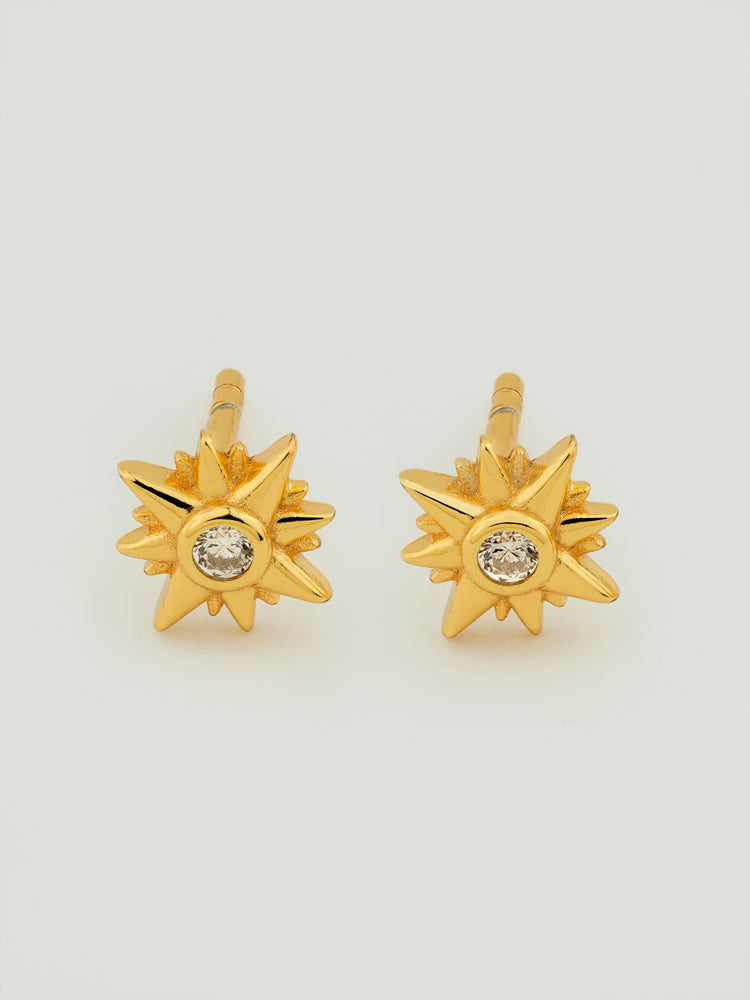 North Star Stud Earrings