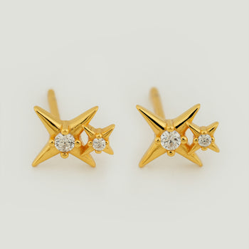 Starburst Stud Earrings