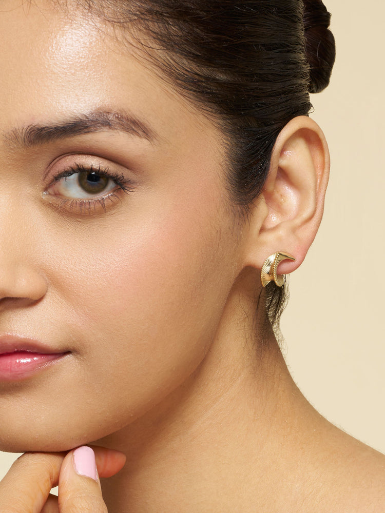 Solstice Swirl Earrings & Sunrays Necklace Set