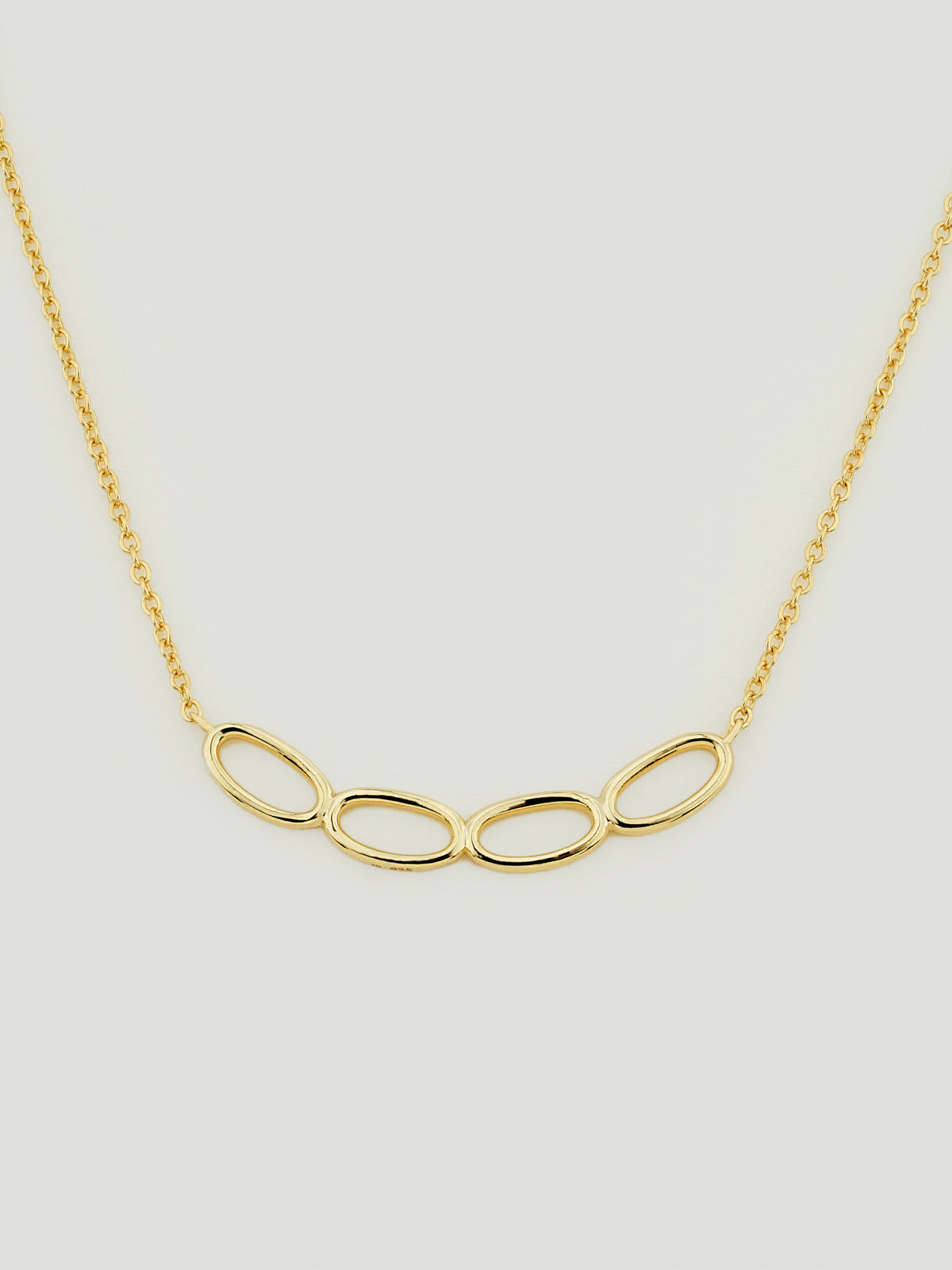 Interlink Fine Chain Necklace