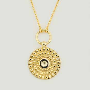 Solstice Disc Necklace