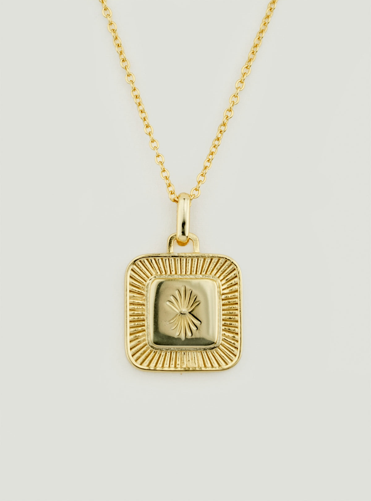 Golden Glyph Pendant