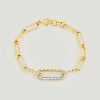 Long Link Chain Bracelet