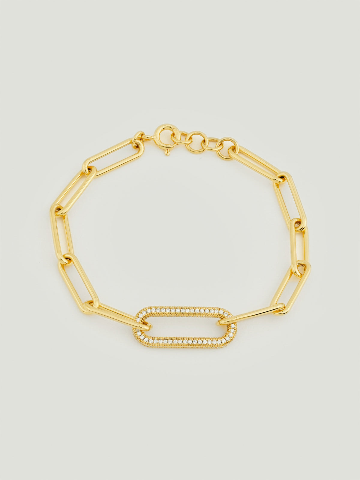 Long Link Chain Bracelet