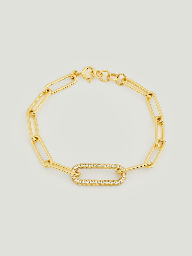 Long Link Chain Bracelet