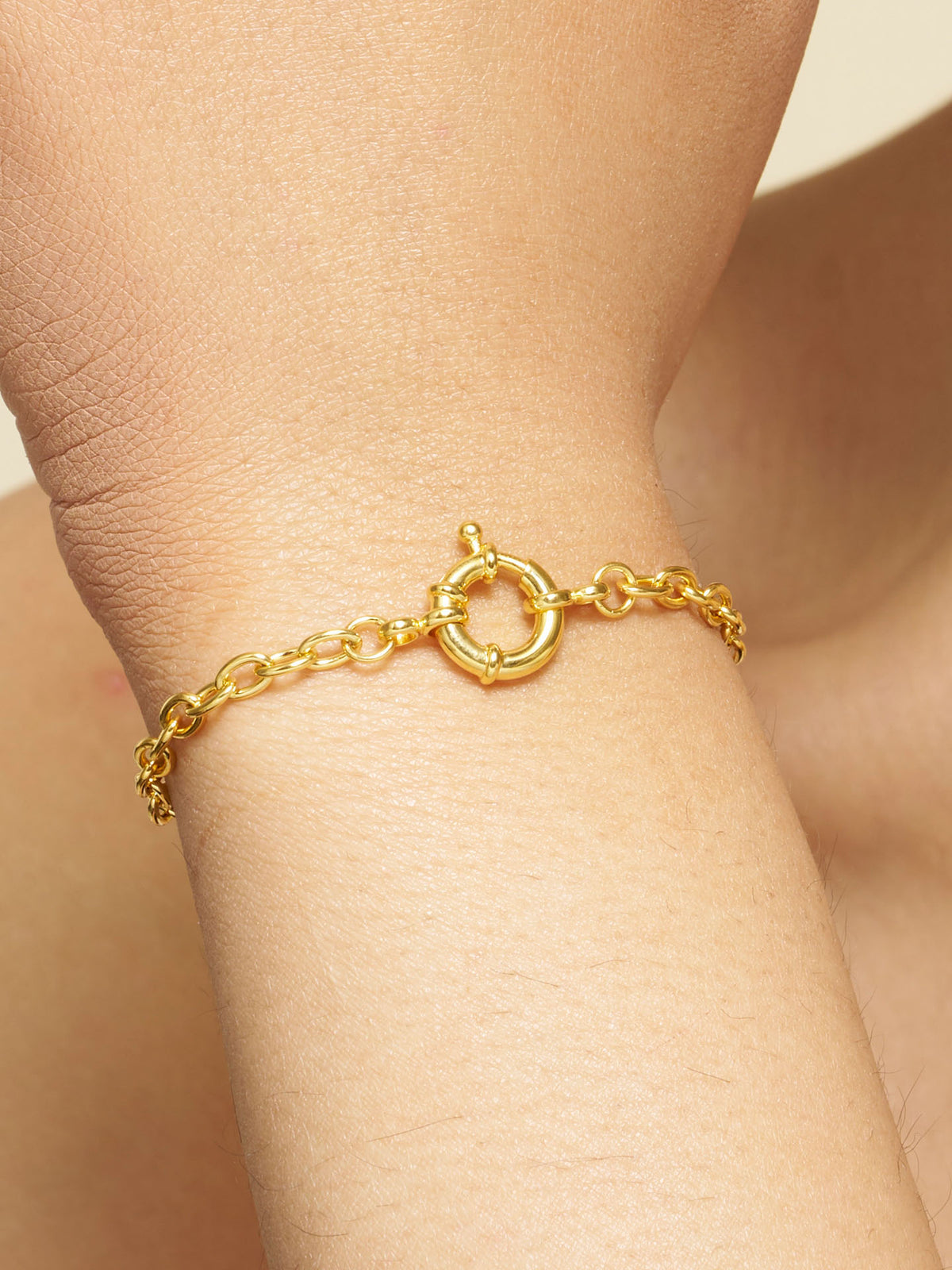 Refined Link Chain Bracelet