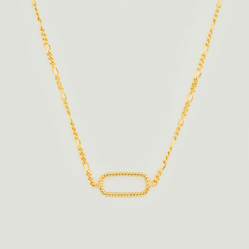 Golden Horizon Link Necklace