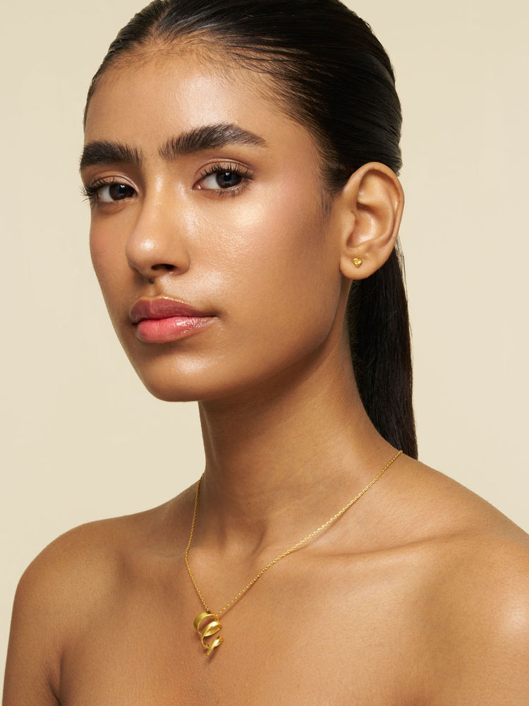 Infinity Twist Pendant Necklace