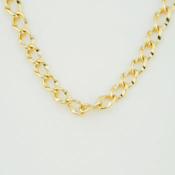 Golden Link Chain Necklace