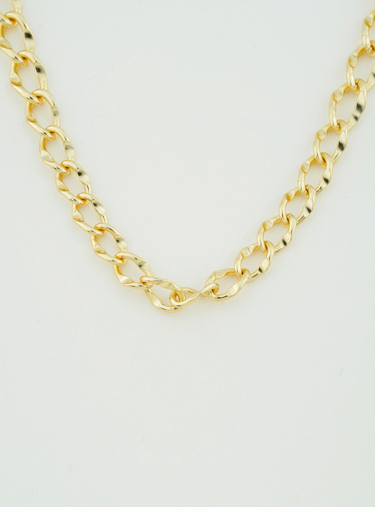 Golden Link Chain Necklace
