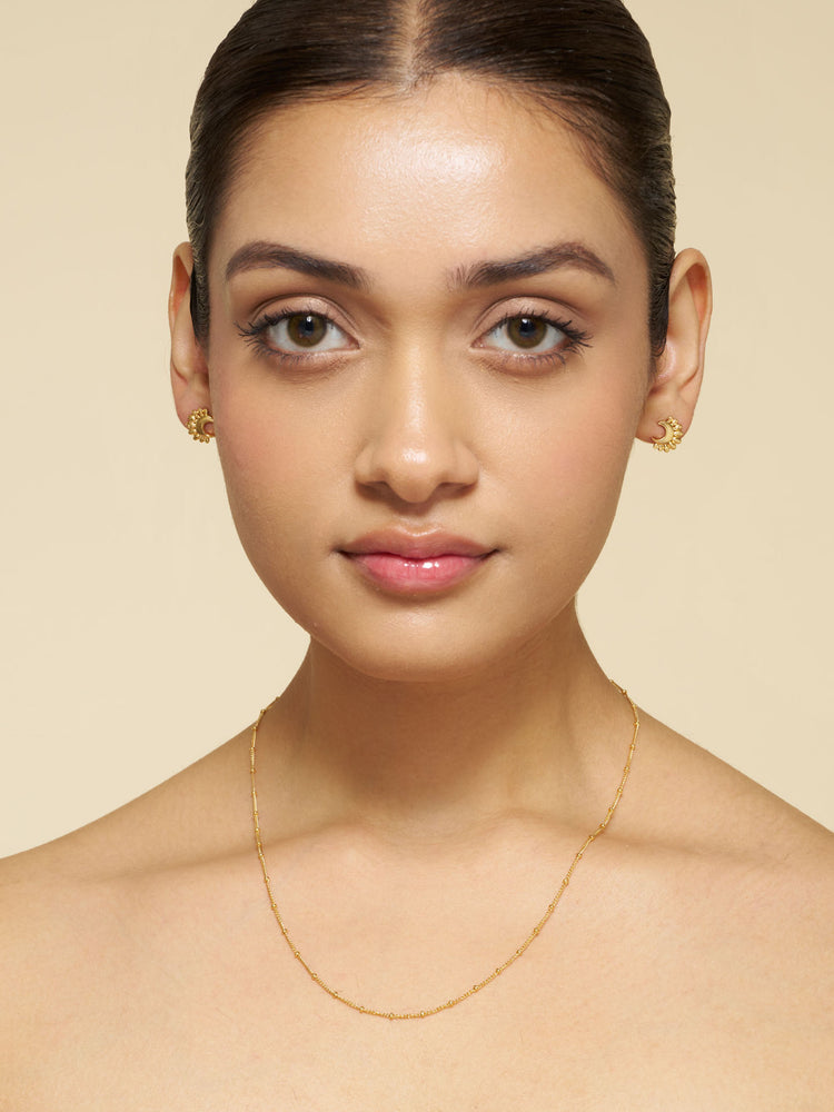 Golden Whisper Chain Necklace