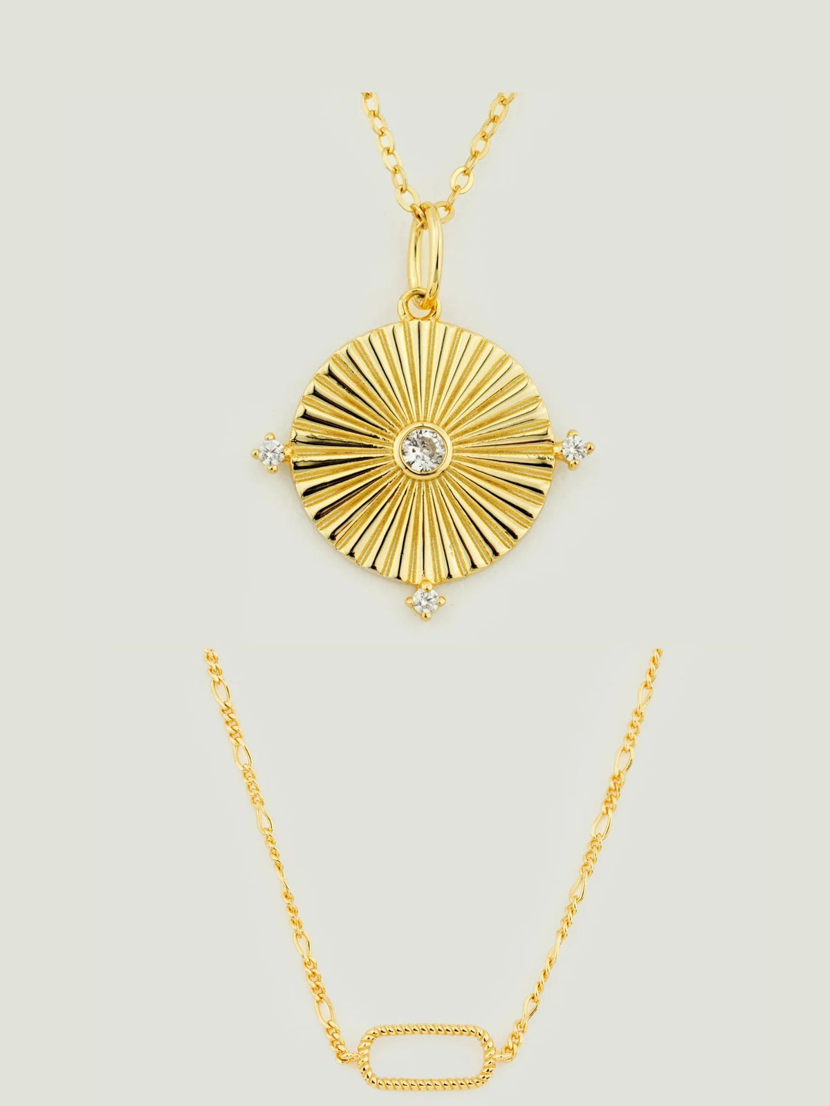 North Star & Golden Horizon Necklace Stack