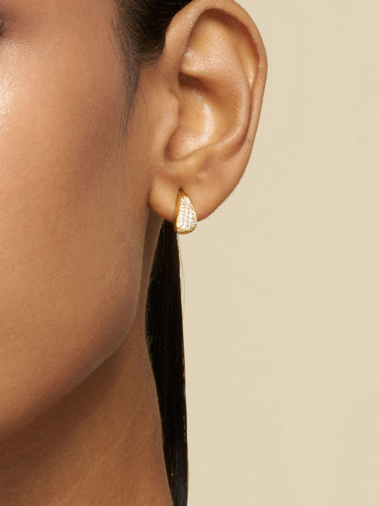 Celestia Drop Stud Earrings