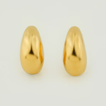 Dome Hoop Earrings