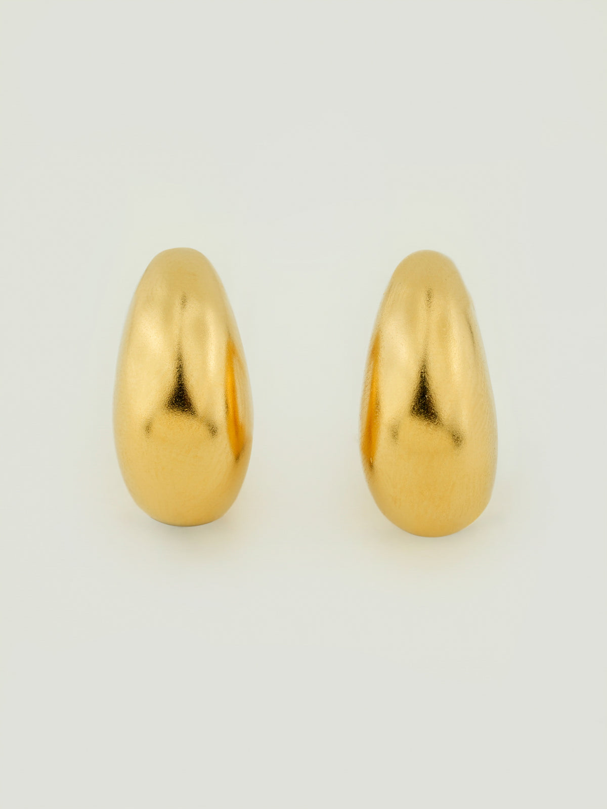 Dome Hoop Earrings