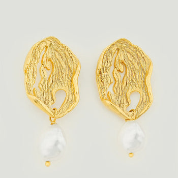 Tidepool Pearl Earrings