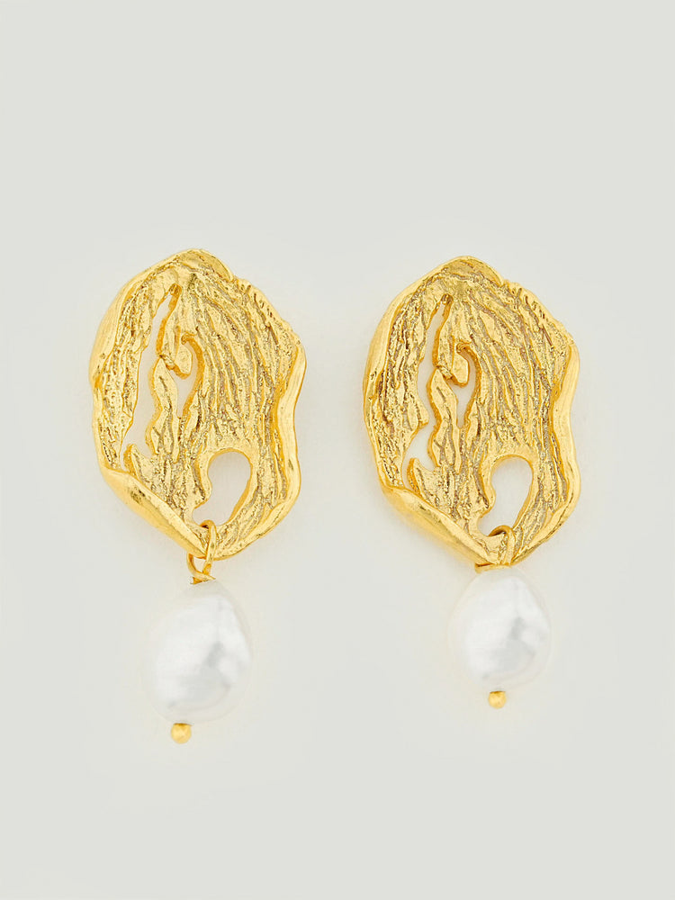 Tidepool Pearl Earrings